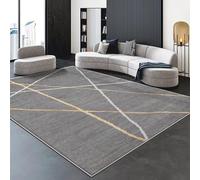 BMKGODN Conception de Motif géométrique for Un Nettoyage Facile, Doux au Toucher, Tapis léger Luxe, Style Minimaliste, Sol Moderne, Articles for la Maison, Salon for décoration(Advanced 8,80 * 120cm)