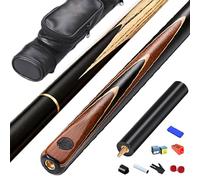 BMKGODN Queue de Billard Chinoise Noire à Huit pôles 10 mm avec boîte 3/4