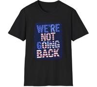 BMKP7712ER We're Not Going Back - Vote for 2024 President Kamala Harris T-Shirt Manches Courtes(Small)