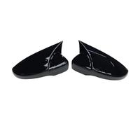BMLGPGBCDW Coques De Rétroviseurs Latéraux pour VW pour P&assat 2012-2016 pour Scirocco pour Coccinelle 2009-2018 Couvercle de rétroviseur latéral(Noir)