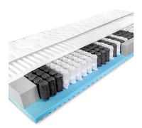 BMM Matelas 140x190 cm Confort 23 TFK Niveau de fermeté H4 Certifié Öko-Tex Orthopédique à 7 Zones Hauteur 23 cm Fabriqué en Allemagne., A1064-024