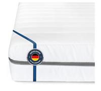 BMM Matelas 90 x 200 cm Classique XXL, degré de fermeté H3 / Matelas en Mousse Froide certifié Öko-Tex/Ergonomique, 7 Zones, Hauteur 12 cm/Matelas de Conception Allemande