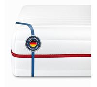 BMM Matelas 90 x 210 cm Classique 19 Niveau de Fermeté H4 très Ferme/Matelas en Mousse Froide certifié Öko-Tex/Matelas Ergonomique à 7 Zones Hauteur 19 cm/Matelas de Conception Allemande