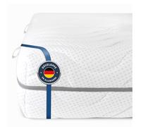 BMM Matelas Comfort 19 Taille 90 x 190 cm, Fermeté H2 Medium, Mousse Froide Öko-Tex, Ergonomique 7 Zones, Hauteur 19 cm, de Conception Allemande