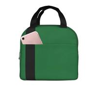 bmnaswt Sac à déjeuner isotherme avec motif drapeau du sultanat de Delhi pour homme et femme, boîte à déjeuner réutilisable pour le travail, le pique-nique