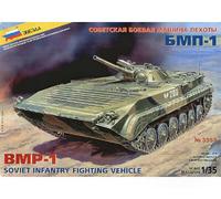 BMP-1 Soviet Infantry Fighting Vehicle Réservoir Tank Armée Plastique Kit 1:3 5