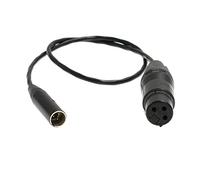 BMPCC Câble audio TA3M vers XLR 3 broches pour caméra de cinéma de poche Blackmagic Design 4K 6K 30 cm