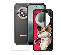 BMPNLSZ Coque pour Blackview BL9000 Pro, Silicone TPU Cover Souple Cristal Bumper Housse Étui Case + Film Protecteur Verre trempé écran pour Blackview BL9000 Pro (6,78") - KE53