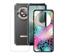 BMPNLSZ Coque pour Blackview BL9000 Pro, Silicone TPU Cover Souple Cristal Bumper Housse Étui Case + Film Protecteur Verre trempé écran pour Blackview BL9000 Pro (6,78") - KE5
