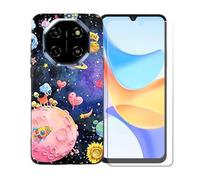 BMPNLSZ Coque pour Blackview Shark 6, Silicone TPU Cover Souple Cristal Bumper Housse Étui Case + Film Protecteur Verre trempé écran pour Blackview Shark 6 - OYLLM38