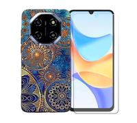 BMPNLSZ Coque pour Blackview Shark 6, Silicone TPU Cover Souple Cristal Bumper Housse Étui Case + Film Protecteur Verre trempé écran pour Blackview Shark 6 - OYLLM11