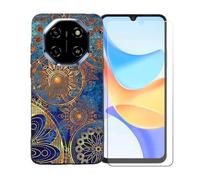 BMPNLSZ Coque pour Blackview Shark 6, Silicone TPU Cover Souple Cristal Bumper Housse Étui Case + Film Protecteur Verre trempé écran pour Blackview Shark 6 - BST10