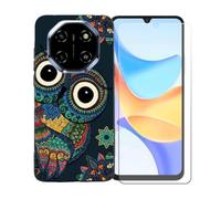 BMPNLSZ Coque pour Blackview Shark 6, Silicone TPU Cover Souple Cristal Bumper Housse Étui Case + Film Protecteur Verre trempé écran pour Blackview Shark 6 - BST15