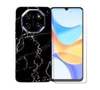 BMPNLSZ Coque pour Blackview Shark 6, Silicone TPU Cover Souple Cristal Bumper Housse Étui Case + Film Protecteur Verre trempé écran pour Blackview Shark 6 - OYLLM9