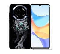 BMPNLSZ Coque pour Blackview Shark 6, Silicone TPU Cover Souple Cristal Bumper Housse Étui Case + Film Protecteur Verre trempé écran pour Blackview Shark 6 - OYLLM22