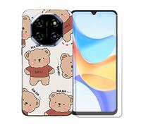 BMPNLSZ Coque pour Blackview Shark 6, Silicone TPU Cover Souple Cristal Bumper Housse Étui Case + Film Protecteur Verre trempé écran pour Blackview Shark 6 - OYLLM48