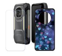 BMPNLSZ Coque pour Blackview Xplore 2 Projector, Silicone TPU Cover Bumper Housse Étui Case + Film Protecteur Verre trempé écran pour (6,73") - LH50