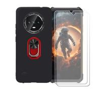BMPNLSZ Coque pour Cubot Kingkong ES Pro+Rouge Anneau+2 Verre trempé