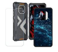 BMPNLSZ Coque pour Cubot Kingkong ES3 (6,75"), Silicone TPU Cover Bumper Housse Étui Case + Film Protecteur Verre trempé écran - LH57