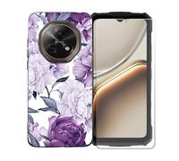 BMPNLSZ Coque pour Doogee Fire 7, Silicone TPU Cover Souple Cristal Bumper Housse Étui Case + Film Protecteur Verre trempé écran pour Doogee Fire 7 - OYLLM28