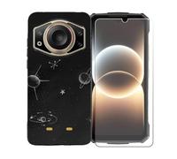 BMPNLSZ Coque pour Doogee Fire 7 Ultra, Silicone TPU Cover Souple Cristal Bumper Housse Étui Case + Film Protecteur Verre trempé écran pour Doogee Fire 7 Ultra - BST14
