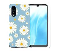BMPNLSZ Coque pour FCNT Arrows We3, Silicone TPU Cover Souple Cristal Bumper Housse Étui Case + Film Protecteur Verre trempé écran pour FCNT Arrows We3 - BST20