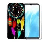 BMPNLSZ Coque pour FCNT Arrows We3, Silicone TPU Cover Souple Cristal Bumper Housse Étui Case + Film Protecteur Verre trempé écran pour FCNT Arrows We3 - BST2