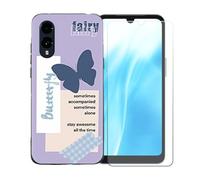 BMPNLSZ Coque pour FCNT Arrows We3, Silicone TPU Cover Souple Cristal Bumper Housse Étui Case + Film Protecteur Verre trempé écran pour FCNT Arrows We3 - OYLLM46
