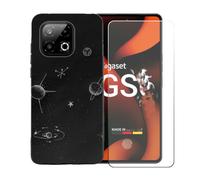 BMPNLSZ Coque pour Gigaset GS6 Pro + Vitre de Protection - BST14