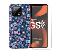 BMPNLSZ Coque pour Gigaset GS6 Pro + Vitre de Protection - BST19