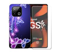 BMPNLSZ Coque pour Gigaset GS6 Pro + Vitre de Protection - BST7