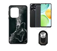 BMPNLSZ Coque pour Honor 500 Smart 5G + Noir Anneau - WZ19