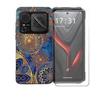 BMPNLSZ Coque pour Hotwav Hyper 8 Pro, Silicone TPU Cover Souple Cristal Bumper Housse Étui Case + Film Protecteur Verre trempé écran pour Hotwav Hyper 8 Pro - BST10