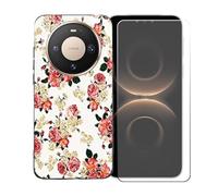 BMPNLSZ Coque pour Huawei Mate 80, Silicone TPU Cover Souple Cristal Bumper Housse Étui Case + Film Protecteur Verre trempé écran pour Huawei Mate 80 - OYLLM1