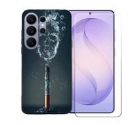 BMPNLSZ Coque pour Huness S26 Ultra, Silicone TPU Cover Souple Cristal Bumper Housse Étui Case + Film Protecteur Verre trempé écran pour Huness S26 Ultra - BST18