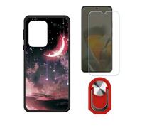 BMPNLSZ Coque pour Motorola Edge 70 Max+ Film Protecteur + Anneau-WZ17