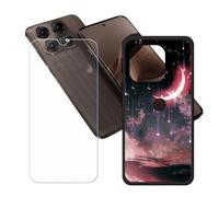 BMPNLSZ Coque pour Motorola Edge 70 Pro+ + Film Protecteur - WZ17