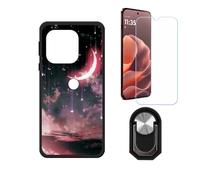 BMPNLSZ Coque pour Motorola Edge 70 Pro+ + Noir Anneau - WZ17