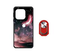BMPNLSZ Coque pour Motorola Edge 70 Pro+ + Rouge Anneau - WZ17