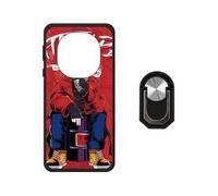 BMPNLSZ Coque pour NexiPosket Tiger 8 5G + Noir Anneau - WZ14 | Silicone Cover Anti-Choc Etui Housse de Protection Case + Noir Anneau de Support Rotatif Amovible à 360 Degrés (6,88")