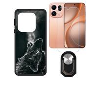 BMPNLSZ Coque pour Oppo Find X9S Pro + Noir Anneau - WZ19