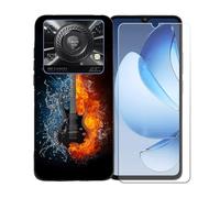 BMPNLSZ Coque pour Oukitel C60, Silicone TPU Cover Souple Cristal Bumper Housse Étui Case + Film Protecteur Verre trempé écran pour Oukitel C60 - BST16