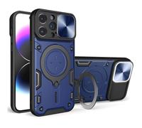BMPNLSZ Coque pour Poco F7 Ultra, PC Rigide + TPU Flexible Cover Aspiration magnétique Anti-Choc Etui Housse de Protection Case (6,67")-ZGJS - Bleu