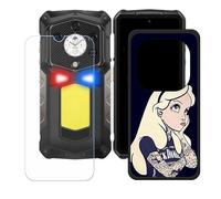 BMPNLSZ Coque pour Ulefone Armor 29 Pro (6,67"), Silicone TPU Cover Bumper Housse Étui Case + Film Protecteur Verre trempé écran - LH2