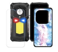 BMPNLSZ Coque pour Ulefone Armor 29 Ultra (6,67"), Silicone TPU Cover Bumper Housse Étui Case + Film Protecteur Verre trempé écran - LH34