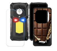 BMPNLSZ Coque pour Ulefone Armor 29 Ultra (6,67"), Silicone TPU Cover Bumper Housse Étui Case + Film Protecteur Verre trempé écran - LH1