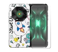 BMPNLSZ Coque pour Ulefone Armor 33 Pro, Silicone TPU Cover Souple Cristal Bumper Housse Étui Case + Film Protecteur Verre trempé écran pour Ulefone Armor 33 Pro - OYLLM36