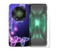 BMPNLSZ Coque pour Ulefone Armor 33, Silicone TPU Cover Souple Cristal Bumper Housse Étui Case + Film Protecteur Verre trempé écran pour Ulefone Armor 33 - BST7