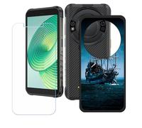 BMPNLSZ Coque pour Ulefone RugKing (5,99"), Silicone TPU Cover Bumper Housse Étui Case + Film Protecteur Verre trempé écran - LH31