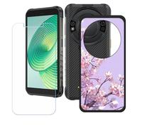 BMPNLSZ Coque pour Ulefone RugKing (5,99"), Silicone TPU Cover Bumper Housse Étui Case + Film Protecteur Verre trempé écran - LH87